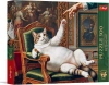 Puzzle 500 Pets as Art: Jego Puszysta Wysokość - zdjęcie