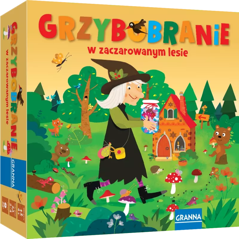 Grzybobranie w zaczarowanym lesie