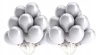 Balony Belbal 17", B150-601, (glossy silver) glossy srebrne, 25szt. - zdjęcie