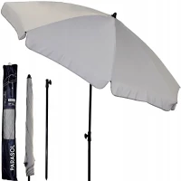 Parasol Ogrodowy 185CM Popielaty, zdjęcie 2