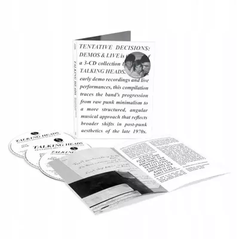 Tentative Decisions: Demos & Live, CD