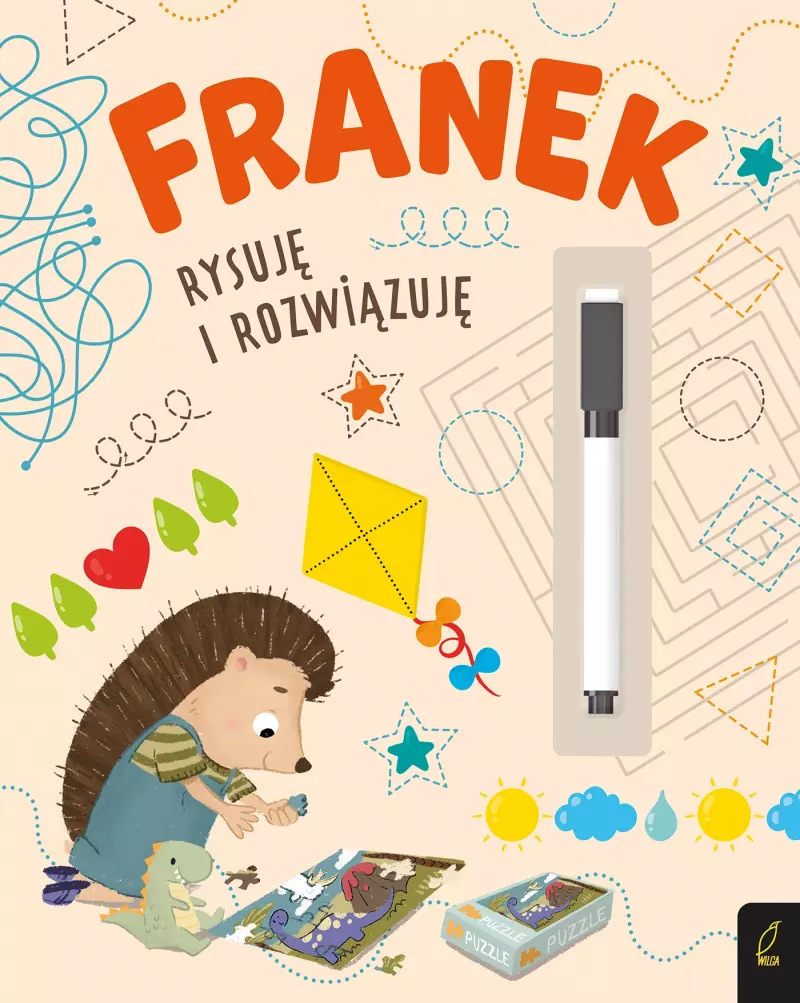 Jeżyk Franek. Rysuję i rozwiązuję