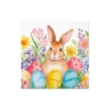 Serwetki papierowe Zając i jajka (20 sztuk) - zdjęcie