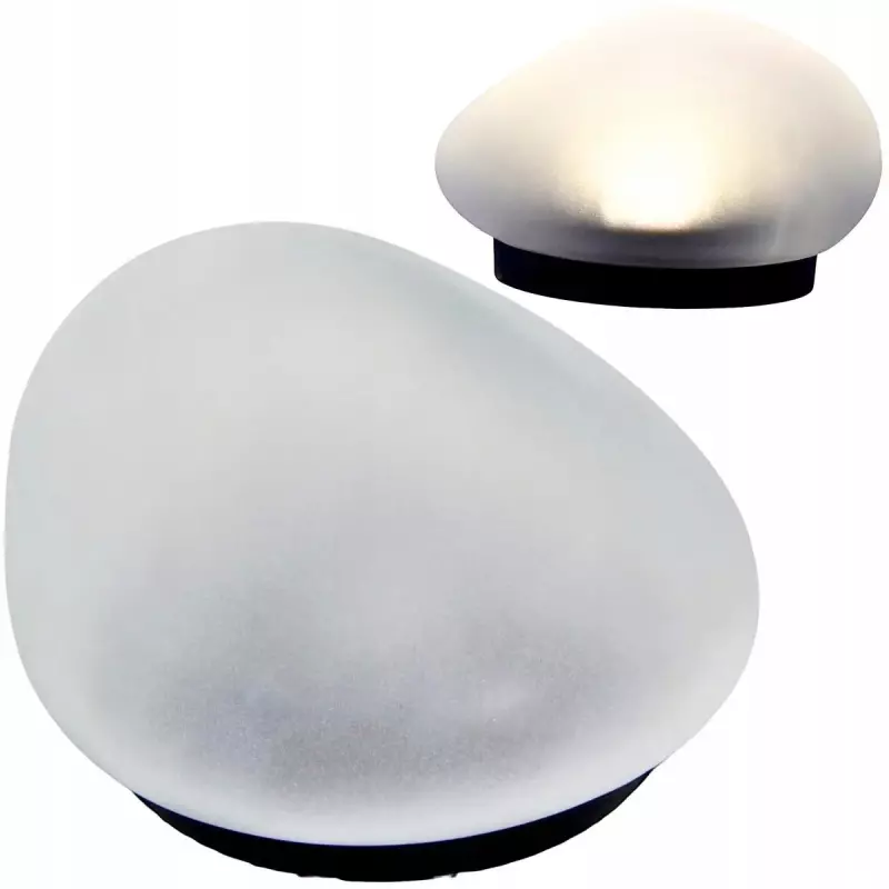 Lampa Solarna Kamień 14X12.5X8.5/19CM