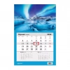 Kalendarz 2026 jednodzielny Zorza polarna HELMA - zdjęcie