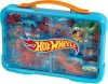 Hot Wheels. Walizka. Garaż na autka z podświetlanym logo - zdjęcie
