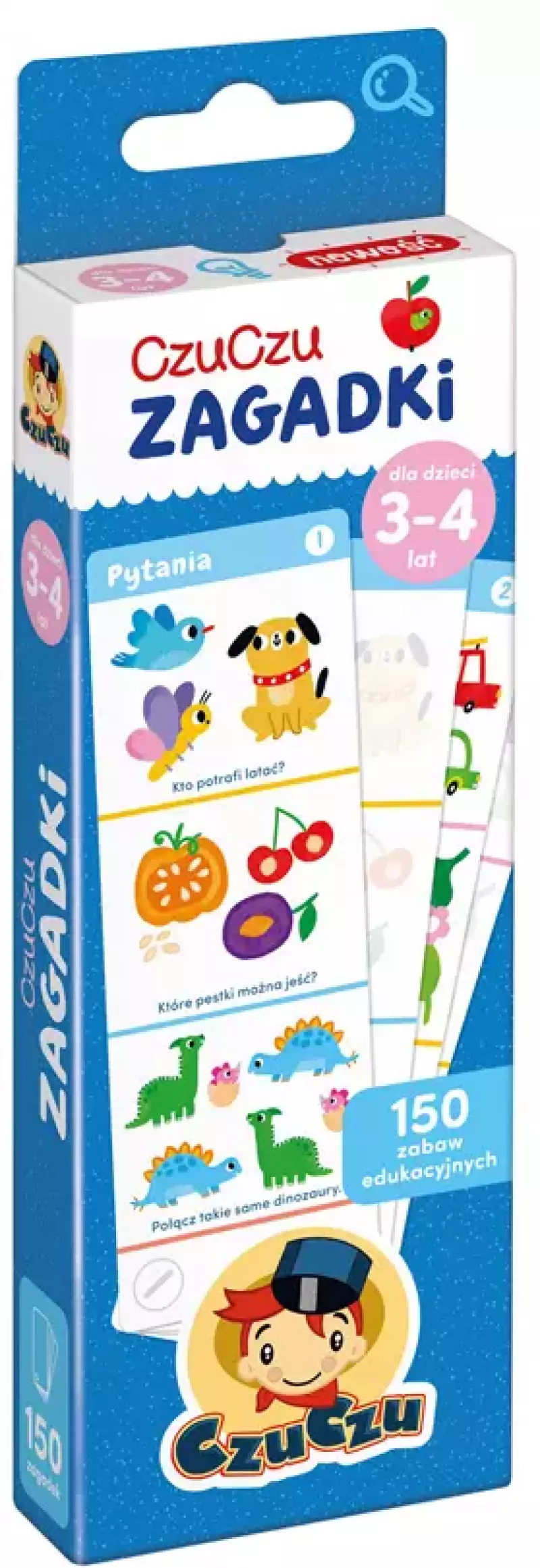 CzuCzu. Zagadki dla dzieci 3-4 lat