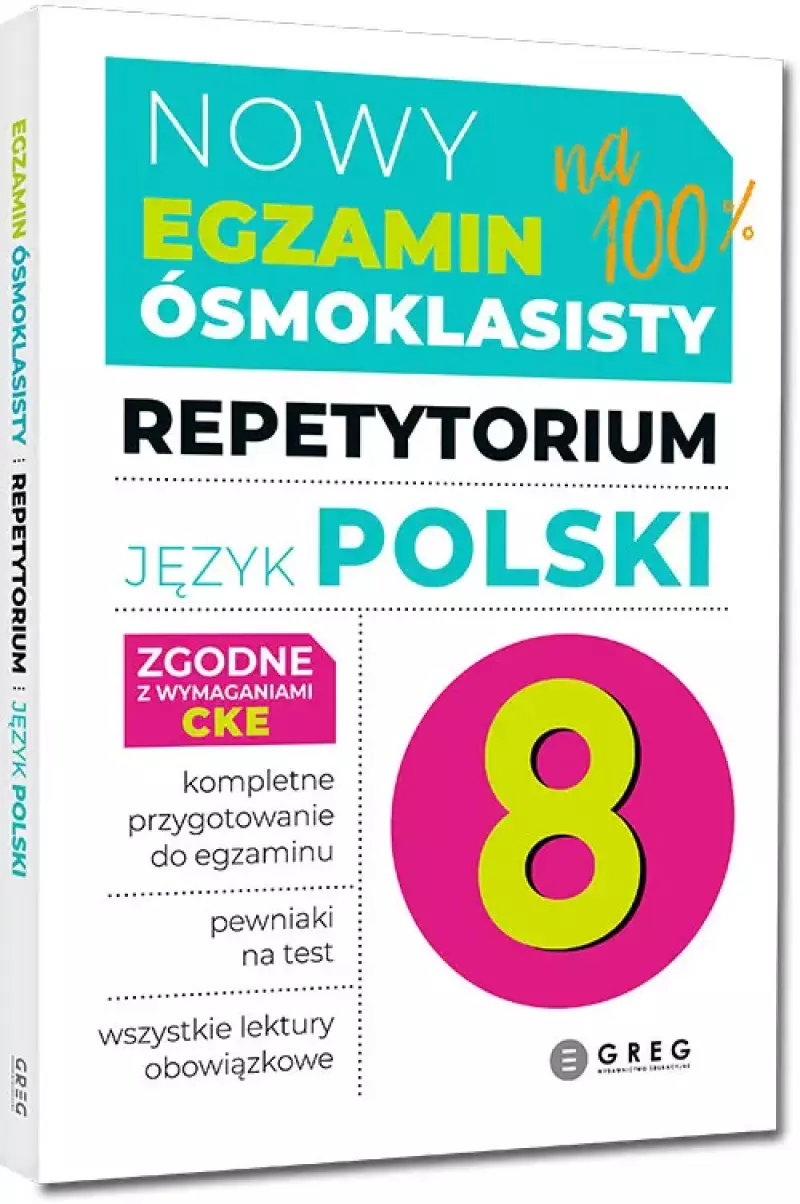 Nowy Egzamin ósmoklasisty. Język polski. Repetytorium 2026 Nowy Egzamin ósmoklasisty. Język polski. Repetytorium 2026