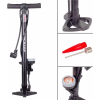 Pompka Warsztatowo - Rowerowa 160Psi (11Bar) z Manometrem Dunlop, zdjęcie 2