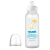 Butelka Browns STAND.250ML Z Sil.ust. Niekapek Królik - zdjęcie