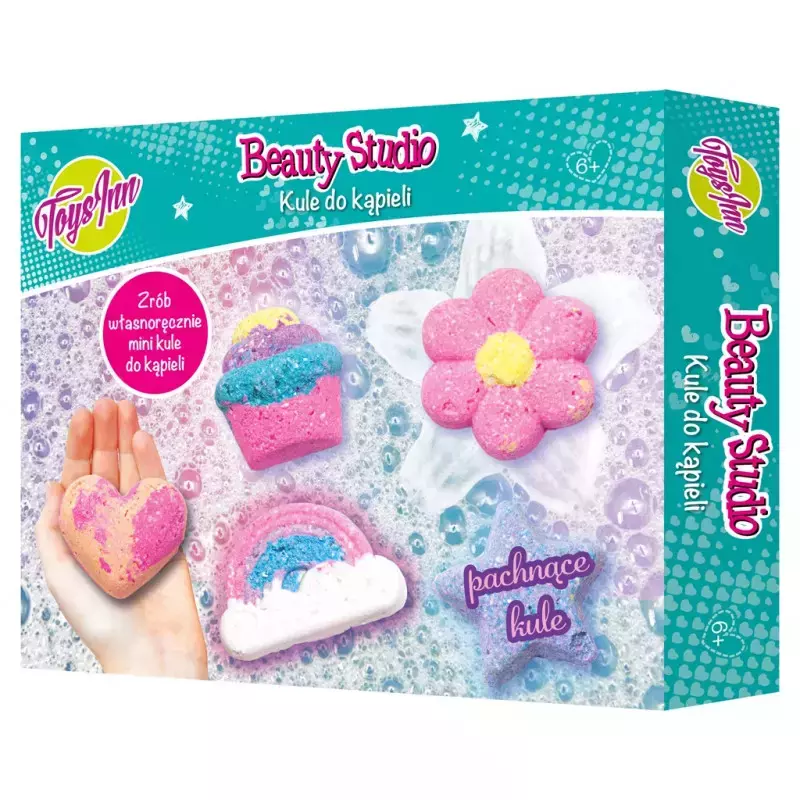 Toys Inn. Beauty Studio. Zestaw do tworzenia kul do kąpieli Toys Inn. Beauty Studio. Zestaw do tworzenia kul do kąpieli