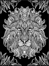 WELWETOWY OBRAZEK DO POKOLOROWANIA LEW 1156 - zdjęcie