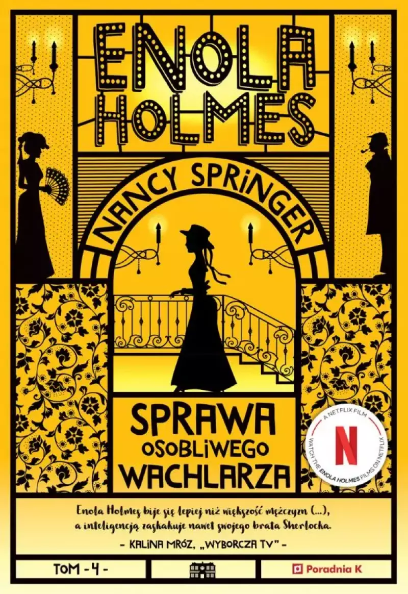 Sprawa osobliwego wachlarza. Enola Holmes wyd. 4
