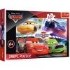 Puzzle 160 elementów. Cars. Zwycięski wyścig - zdjęcie