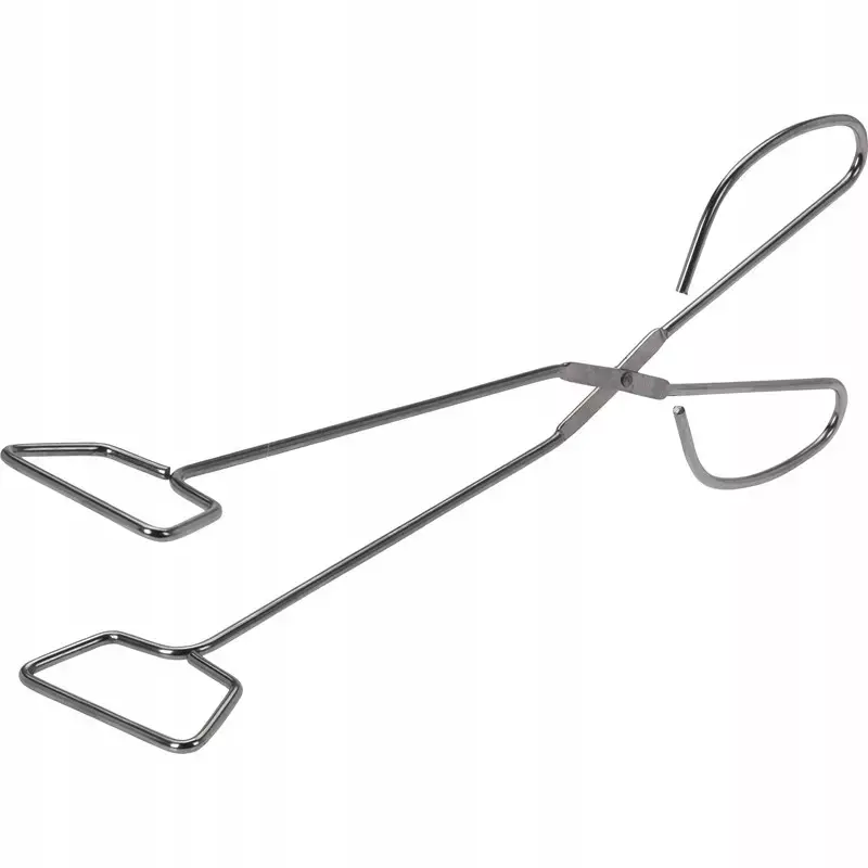 Szczypce do Grilla DŁ. 27CM Srebrne
