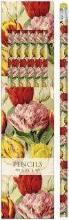 Ołówki ozdobne STPEN42 tulipany 6 sztuk - zdjęcie