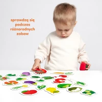CzuCzu. Puzzle do pary. Owoce i warzywa, zdjęcie 5