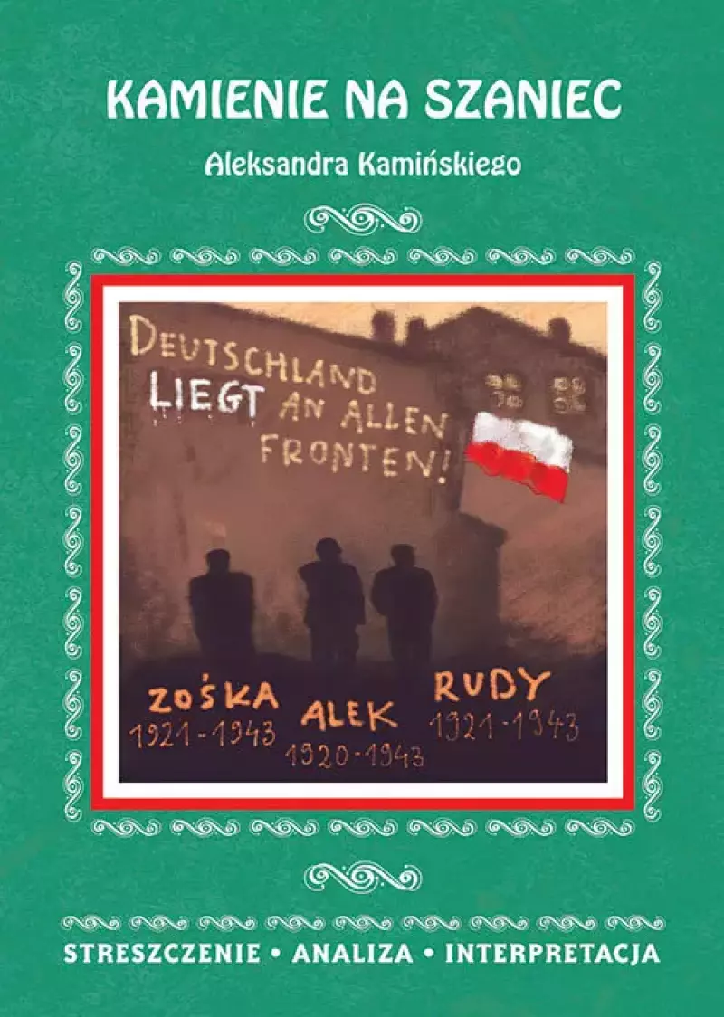 Kamienie na szaniec Aleksandra Kamińskiego. Streszczenie, analiza, interpretacja Kamienie na szaniec Aleksandra Kamińskiego. Streszczenie, analiza, interpretacja