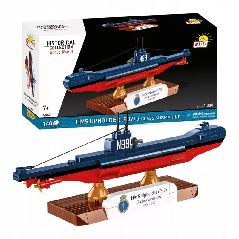 KLOCKI KONSTRKCYJNE COBI 4862 Okręt Podwodny HMS Upholder (P37) Royal Navy
