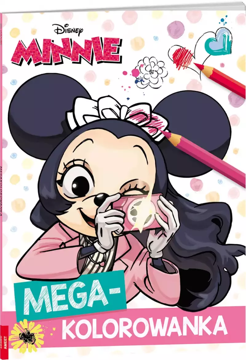 Minnie. Megakolorowanka Minnie. Megakolorowanka