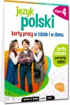 Język polski. Karty pracy w szkole i w domu. Klasa 4 - zdjęcie