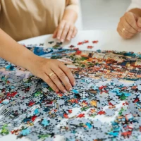 Puzzle 1000 elementów. Premium Plus Quality. Krzyżówki w locie, zdjęcie 4