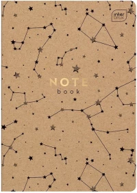 Zeszyt A5  Kraft Eco, 32 karti w kratkę, mix wzorów, zdjęcie 2