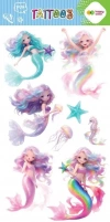 Tatuaże zmywalne Magical Sirens HAPPY COLOR - zdjęcie