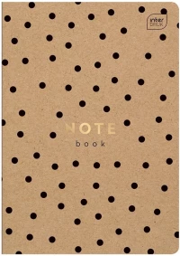 Zeszyt A5  Kraft Eco, 32 karti w kratkę, mix wzorów, zdjęcie 5