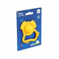 Gryzak na ząbkowanie, sensoryczny GiliGums silikon odcienie pomarańczowego, zdjęcie 6