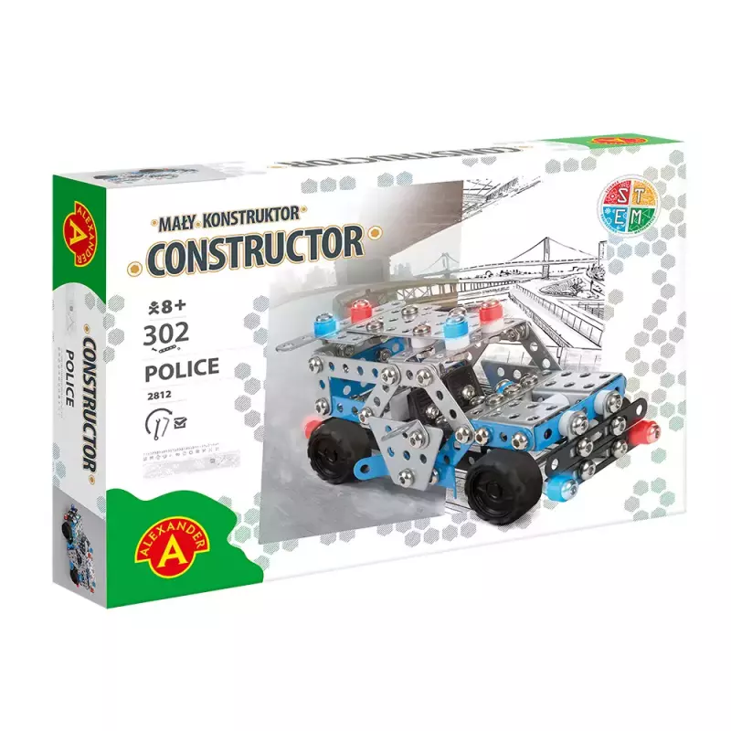 Mały Konstruktor/CONSTRUCTOR - POLICE