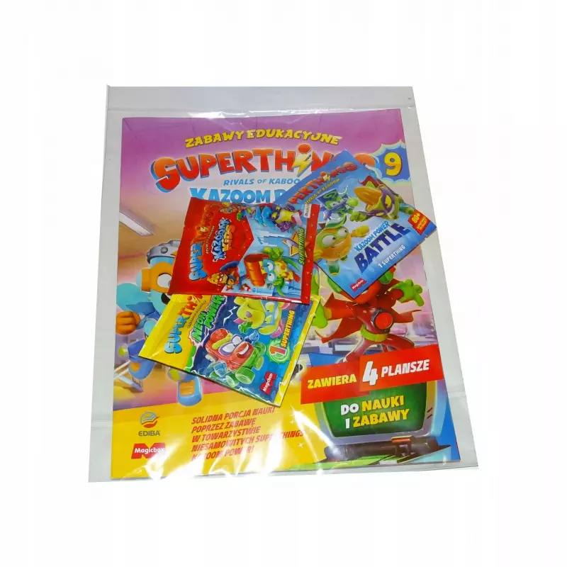 SuperThings Rivals of Kaboom. Kazoom Power. Zabawy edukacyjne 9