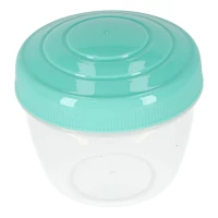 Lunch box śniadaniówka pudełko śniadaniowe z przegródkami dzielone 2200ml miętowe, zdjęcie 10