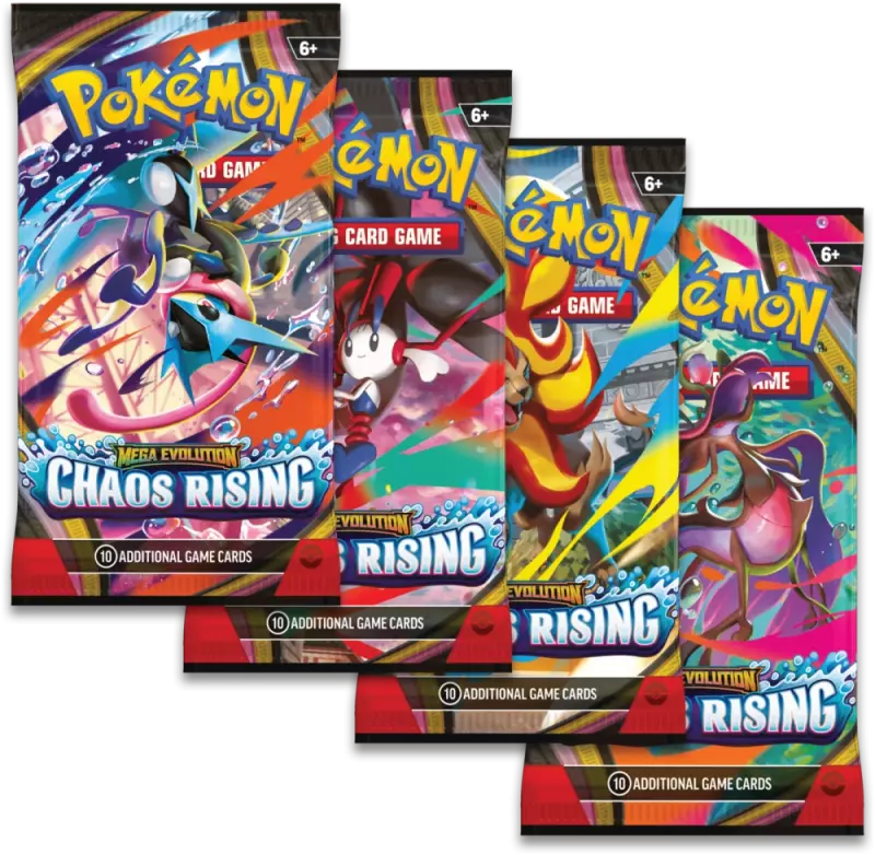 Pokémon TCG. Mega Evolution. Chaos Rising