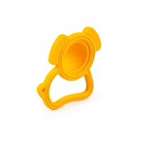 Gryzak na ząbkowanie, sensoryczny GiliGums silikon odcienie pomarańczowego, zdjęcie 3