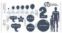 Balony Gemar 13, shiny srebrne, 6 szt., zdjęcie 3