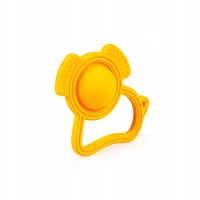 Gryzak na ząbkowanie, sensoryczny GiliGums silikon odcienie pomarańczowego, zdjęcie 4