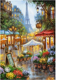 Puzzle 1000 elementów. Wiosenne Kwiaty, Paryż, zdjęcie 2