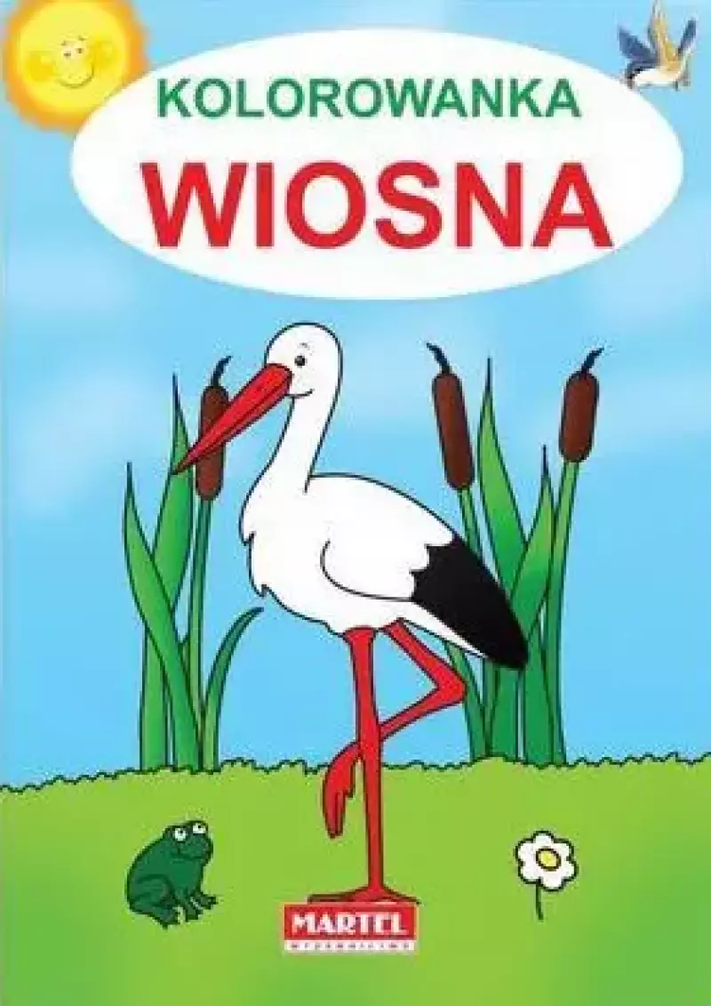 Kolorowanka. Wiosna
