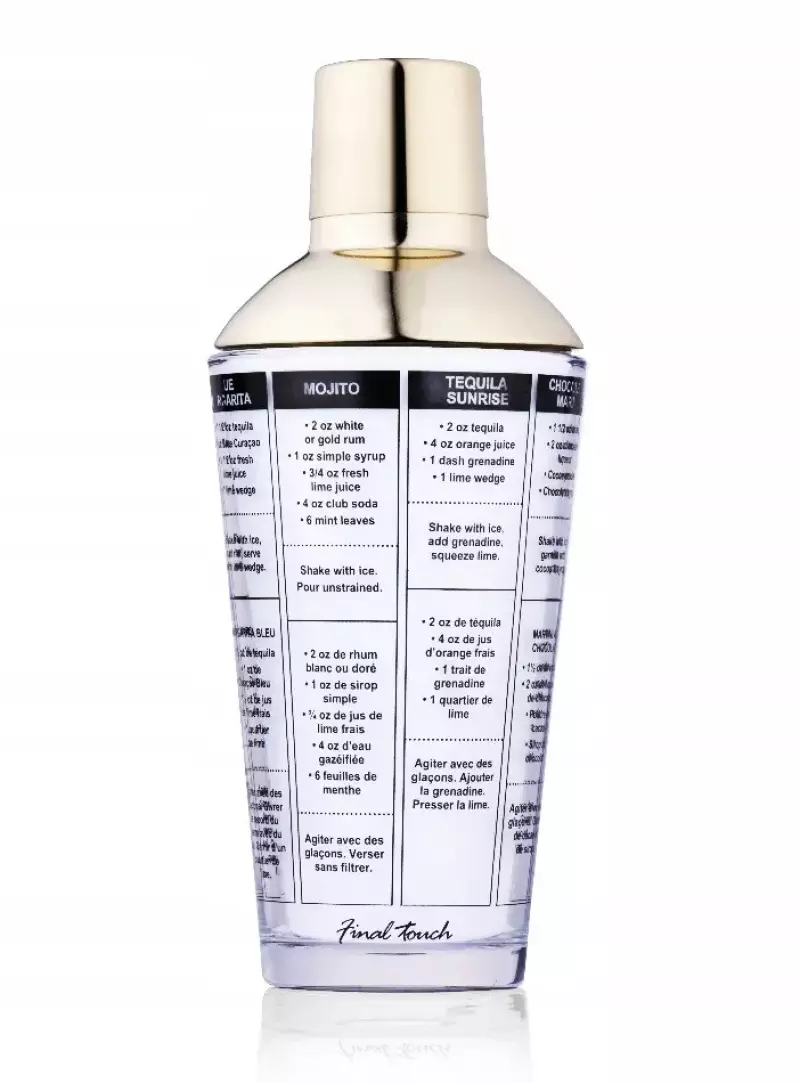 Shaker do Koktajli Szklany 450ML Alpina