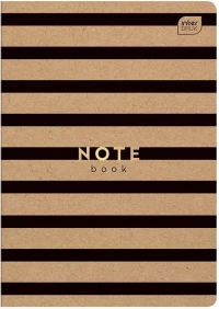 Zeszyt A5  Kraft Eco, 32 karti w kratkę, mix wzorów, zdjęcie 3