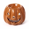 Ceramiczny palnik olejowy w kształcie dyni Jack O-Lantern - zdjęcie
