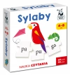 Sylaby. Puzzle do nauki czytania. Kapitan Nauka - zdjęcie