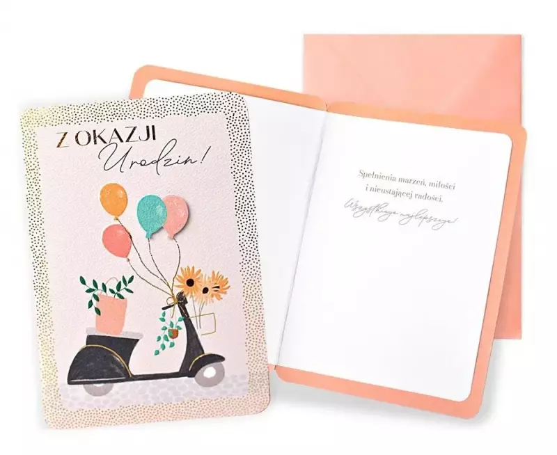 Karnet B6 Urodziny Karnet B6 Urodziny