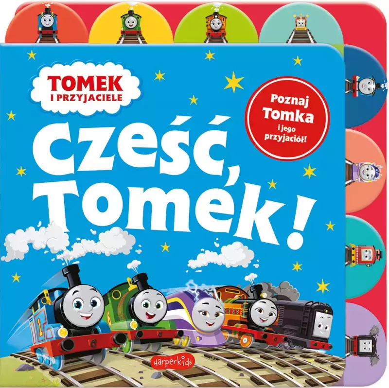 Cześć, Tomek! Tomek i przyjaciele. Książka z registrami