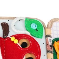 Książeczka sensoryczna filcowa 3D, żyrafa, zdjęcie 10