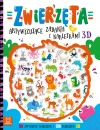 Zwierzęta. Aktywizujące zadania z naklejkami 3D - zdjęcie