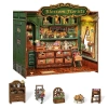 Miniaturowy domek Book Nook Kwiaciarnia marzeń - zdjęcie