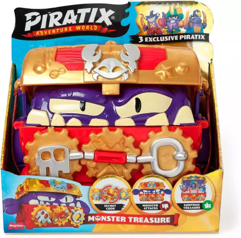 PIRATIX Monster Treasure Zestaw, figurka