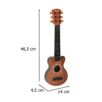 Gitara klasyczna dla dzieci drewniana 6 strun 18 cali 46,5cm, zdjęcie 11
